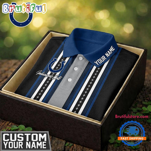 Indianapolis Colts NFL Legacy Sport New Design Custom Polo Shirt