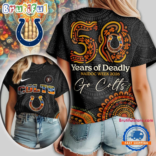 Indianapolis Colts NFL Naidoc Week 2026 Unisex T Shirt