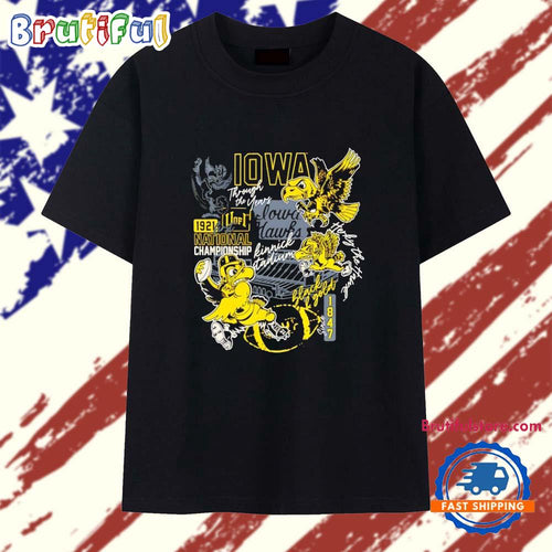 Iowa Hawkeyes through the Years T Shirt