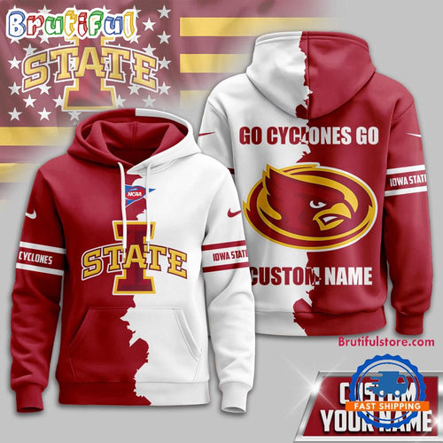 Iowa State Cyclones 2025 NCAA Warrior Spirit Personalized Hoodie Shirt