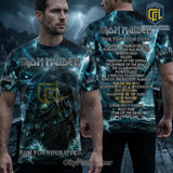 Iron Maiden Run For Your Lives Tour 2026 Band T-Shirt