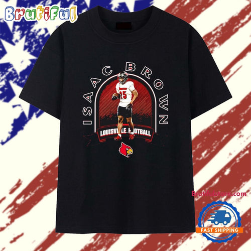 Isaac Brown Louisville Cardinals Illustrated T Shirt