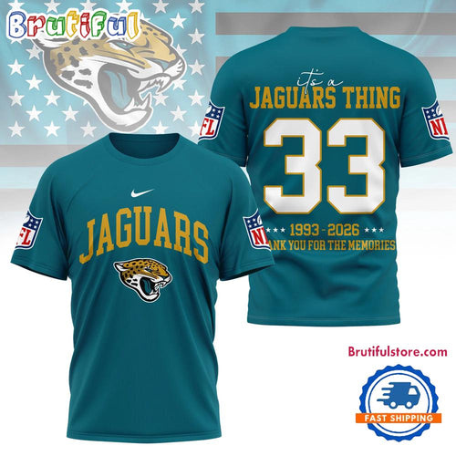 Jacksonville Jaguars 2026 NFL Legacy Limited Edition 3D Shirt