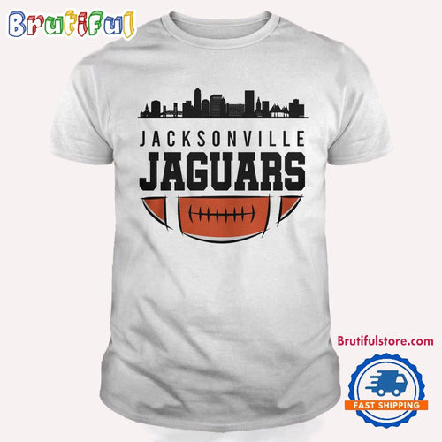 Jacksonville Jaguars NFL 2025 City Skyline T Shirt