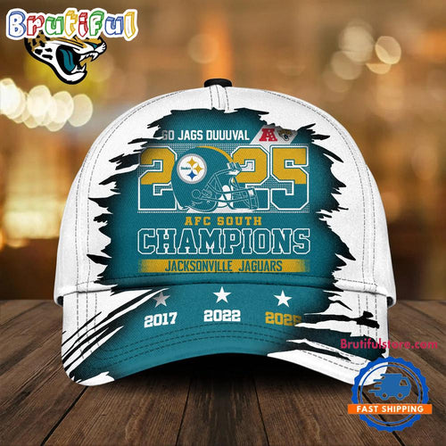 Jacksonville Jaguars NFL AFC South Champions Super Bowl Classic Cap