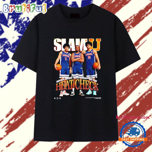 Jaden Bradley Brayden Burries and Koa Peat Arizona Wildcats Heart Check SlamU T Shirt