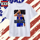 Jalen Brunson King of New York Knicks Slam Magazine Cover T Shirt