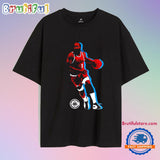 James Harden In Motion Los Angeles CLippers Graphic T Shirt
