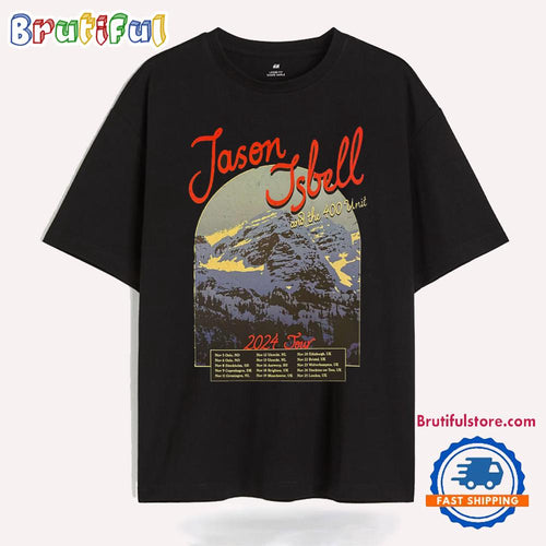 Jason Isbell And The 400 Unit Tour 2024 T Shirt