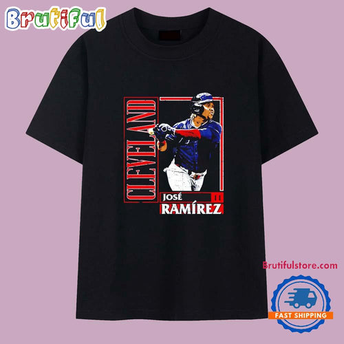 Jose Ramirez Cleveland Guardians Card Style T Shirt