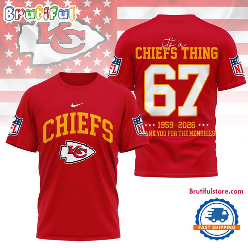 Kansas City Chiefs 2026 NFL Legacy Limited Edition 3D Shirt