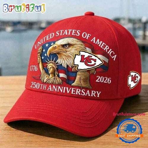 Kansas City Chiefs 250th Anniversary of America Classic Cap