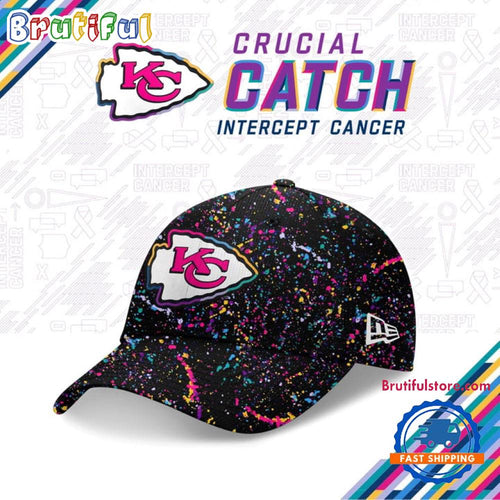 Kansas City Chiefs Crucial Catch 2025 New Design Baseball Cap
