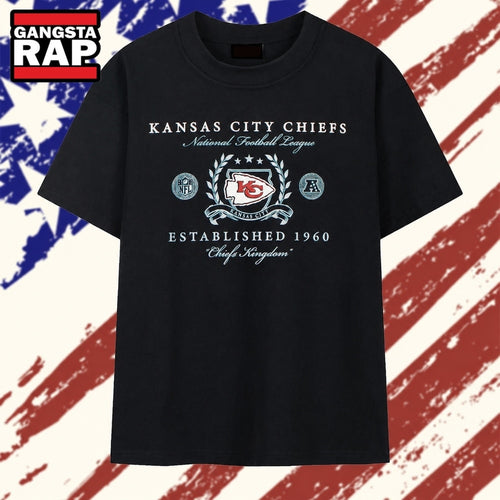 Kansas City Chiefs Established 1960 Chiefs Kingdom T Shirt