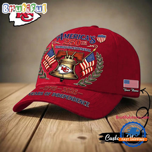 Kansas City Chiefs NFL 1776-2026 Years Of Independence Classic Cap