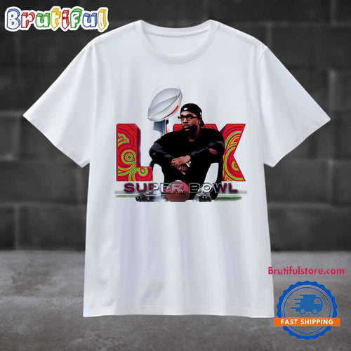 Kendrick Lamar Super Bowl Lix Logo Halftime Show T Shirt