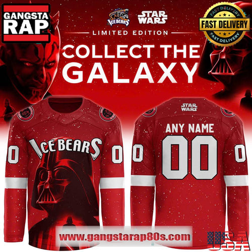 Knoxville Ice Bears x Star Wars Special Edition Custom Hockey Jersey