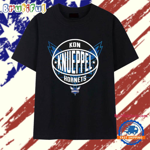 Kon Knueppel Charlotte Hornets Basketball Logo T Shirt