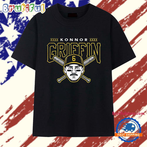 Konnor Griffin Pittsburgh Pirates MLB Baseball Prospect Team Logo T Shirt