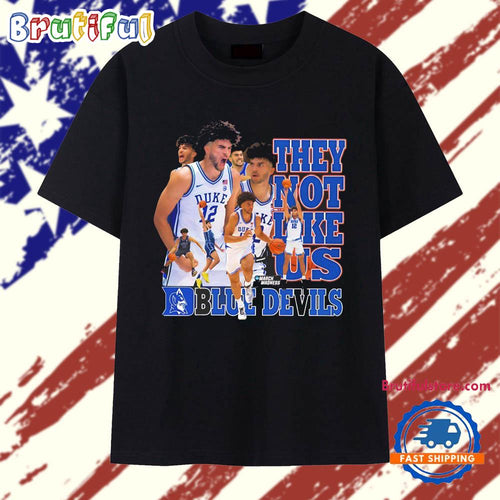 Kyle Filipowski Duke Blue Devils they not like us T Shirt