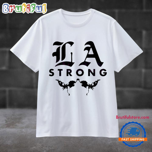 La Strong Two Angel Wildfires T Shirt