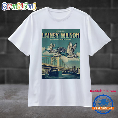 Lainey Wilson At Petersen Events Center In Pittsburgh PA On Oct 26 2024 T Shirt