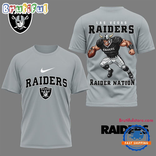 Las Vegas Raiders 2025 NFL Nation Gear All Over Print Shirt