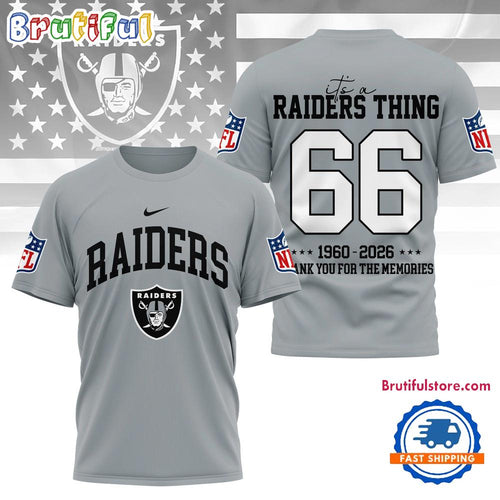 Las Vegas Raiders 2026 NFL Legacy Limited Edition 3D Shirt