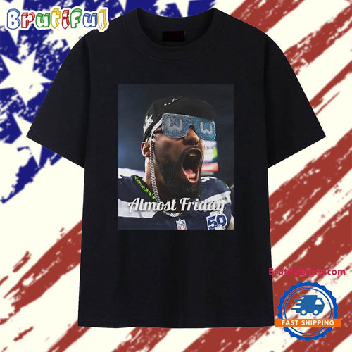 Leonard Williams Glasses Seahawks Almost Friday T Shirt
