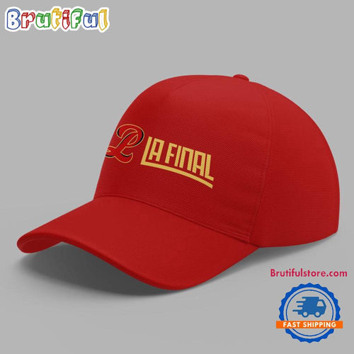 Leones de Ponce Finals BSN 2025 Basketball Red Cap