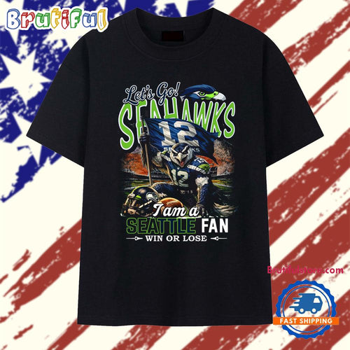 Let’s go Seattle Seahawks I Am a Seattle Fans 2026 Vintage T Shirt