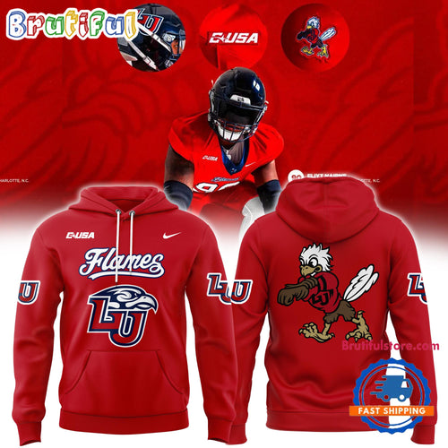 Liberty Flames Football 2024 New Limited Hoodie T-Shirt