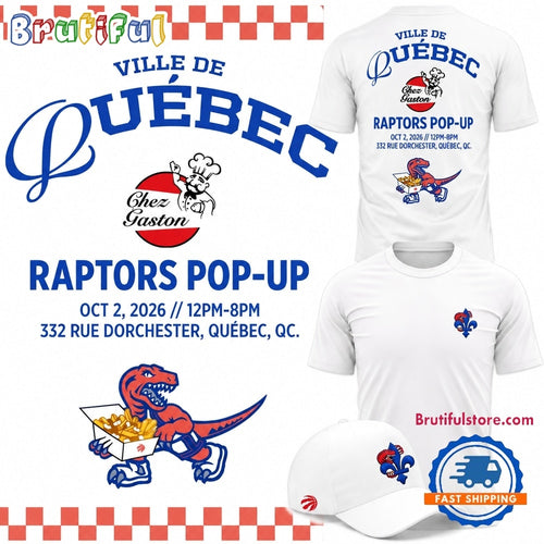 Limited Edition 2026 Toronto Raptors Quebec Canada Games T Shirt