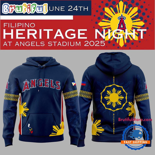 Los Angeles Angels Filipino Heritage Night Hoodie Shirt