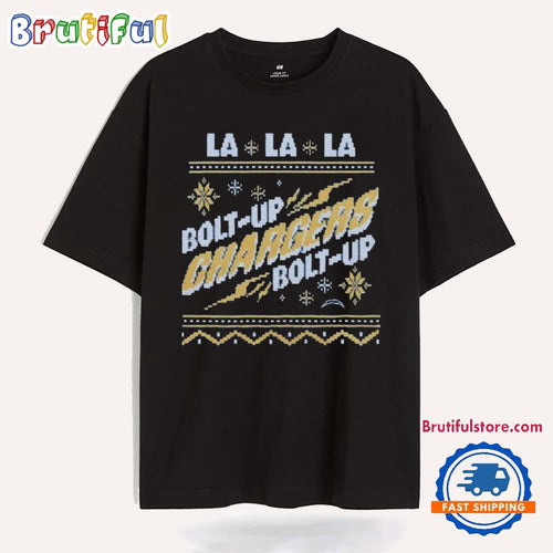 Los Angeles Chargers Holiday Christmas T Shirt