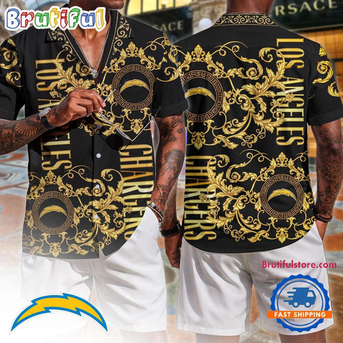 Los Angeles Chargers NFL Luxury Hawaiian Shirt