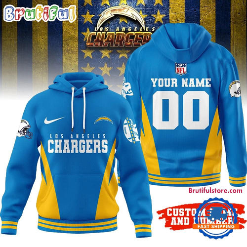 Los Angeles Chargers NFL Personalized Fan Limited Edition Hoodie Shirt