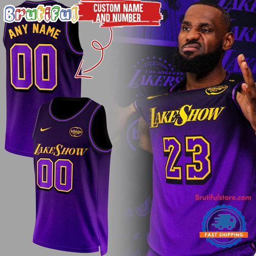 Los Angeles Lakers Special California Destiny Basketball Jersey