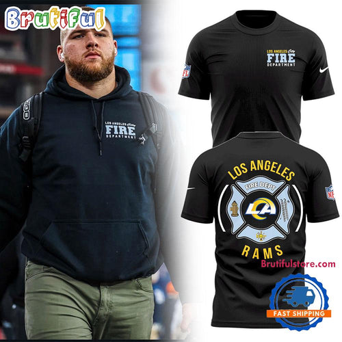 Los Angeles Rams Fire Department Limited Edition T Shirt