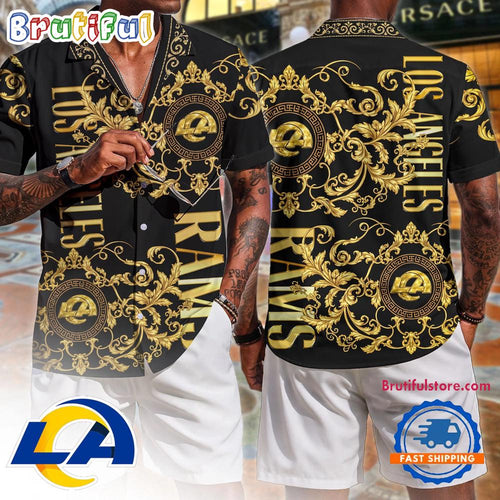 Los Angeles Rams NFL Luxury Hawaiian Shirt