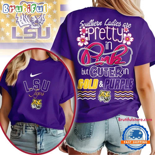 LSU Tigers 2026 NCAA Team Color Pride Unisex 3D Shirt