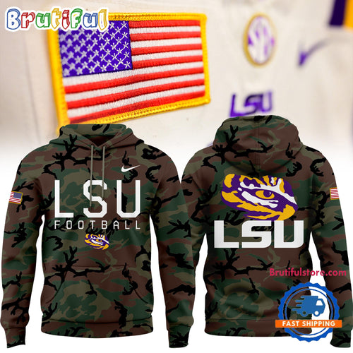 LSU Tigers Special Edition 2024 Military Appreciation Hoodie
