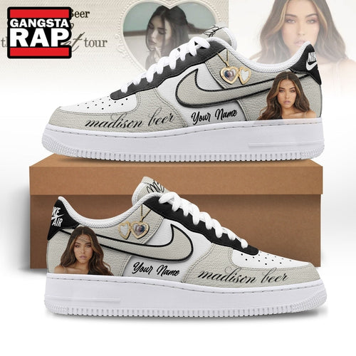 Madison Beer The Locket Tour Custom Air Force 1 Shoes, Music Air Force 1 Shoes