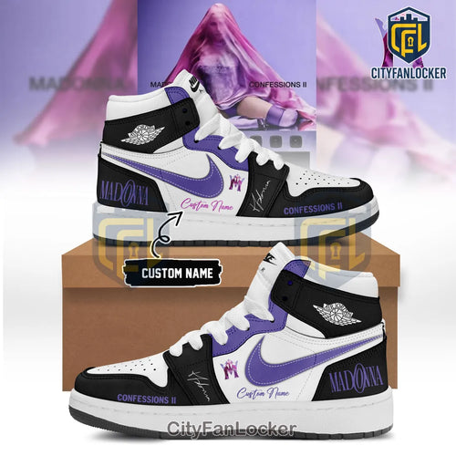 Madonna x Confessions II Limited Edition Custom Air Jordan HighTop