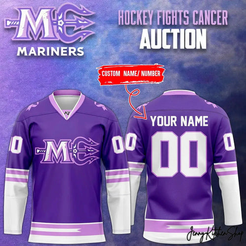 Maine Mariners 2026 Fights Cancer Hockey Jersey
