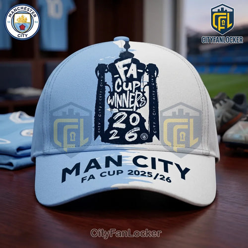 Manchester City FA Cup Winners 2026 Classic Cap