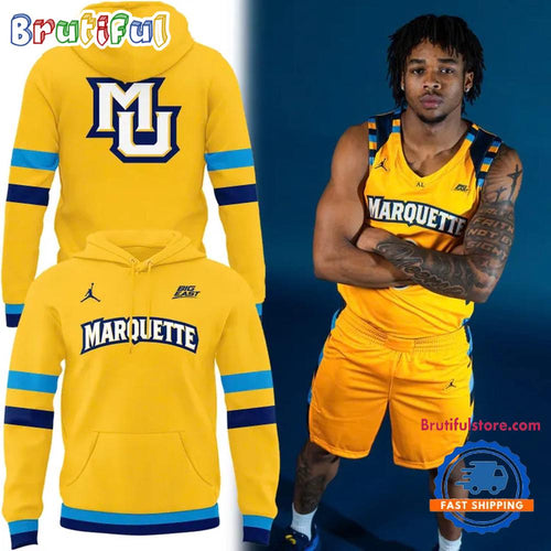 Marquette Golden Eagles Basketball the Retros Uniform 2026 Limited Edition Hoodie T-Shirt