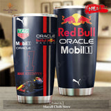 Max Verstappen x Red Bull Racing F1 Mobil 1 Tumbler