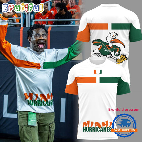 Miami Hurricanes x Michael Irvin Limited Edition T Shirt1