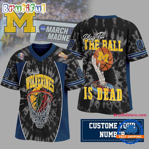 Michigan Wolverines 2026 NCAA March Madness Basketball Jersey Shirt
